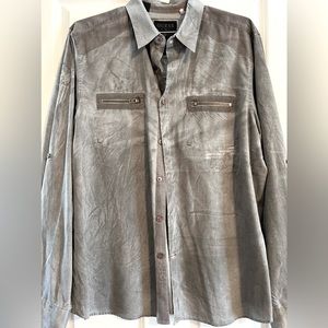 Men’s Guess long sleeve button down